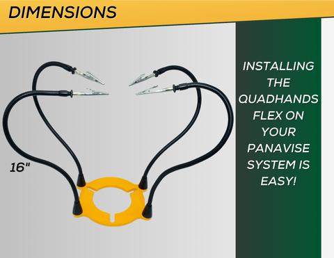 QuadHands Flex Workbench - Add Four Flexible Hands to Your PanaVise