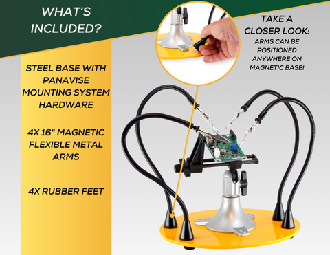 QuadHands Mount WorkBench - Panavise Mounting System
