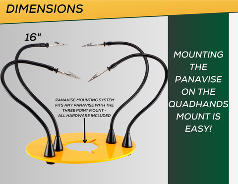 QuadHands Mount WorkBench - Panavise Mounting System