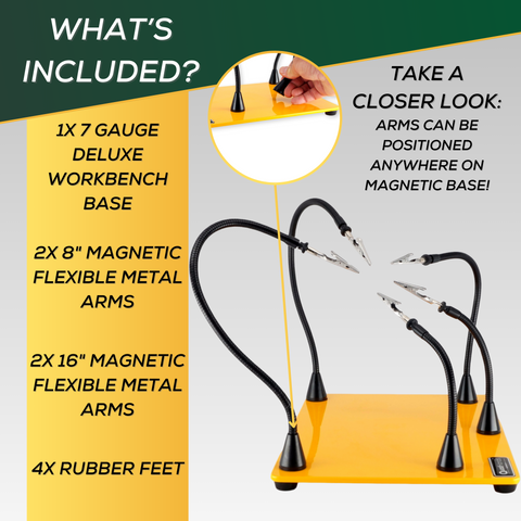 QuadHands Deluxe Magnetic WorkBench