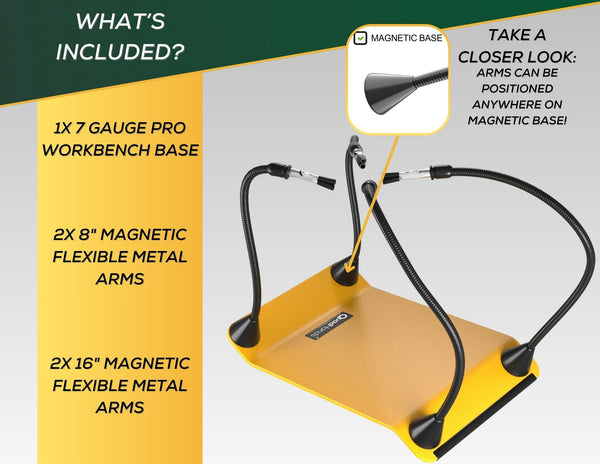 QuadHands Pro Workbench - Yellow – QuadHands®