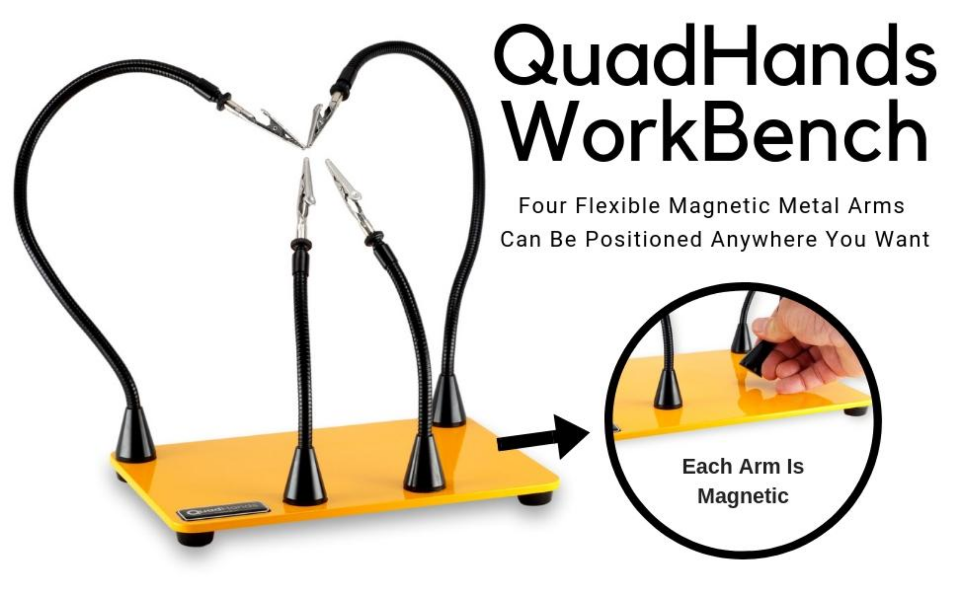 QuadHands Magnetic WorkBench - Helping Hands Tool – QuadHands®